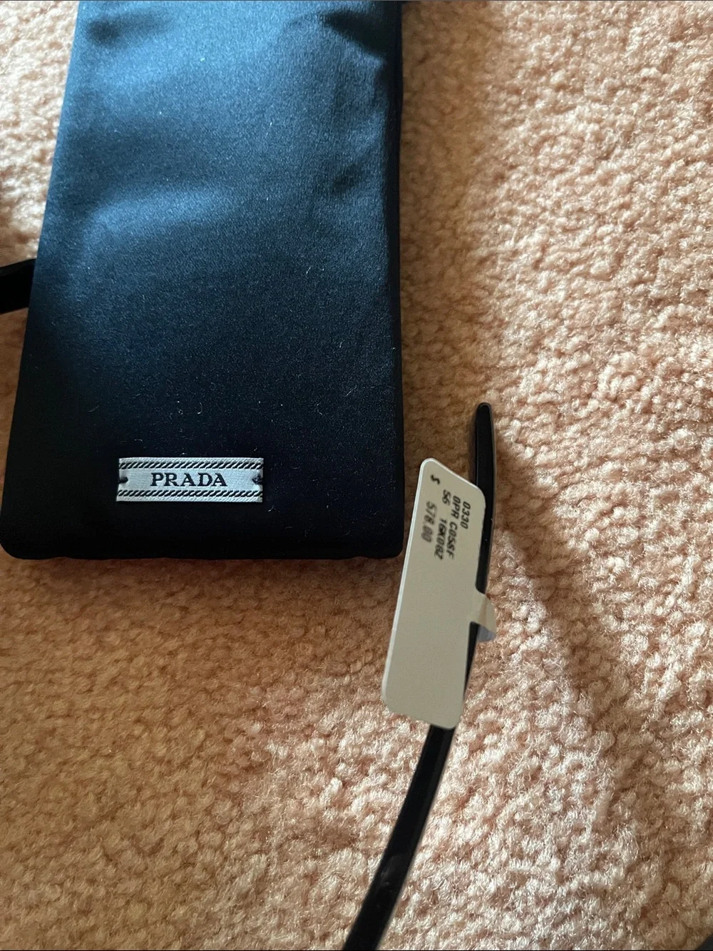 Prada Black Aviator-Style Sunglasses with Dark Lenses these can be unisex